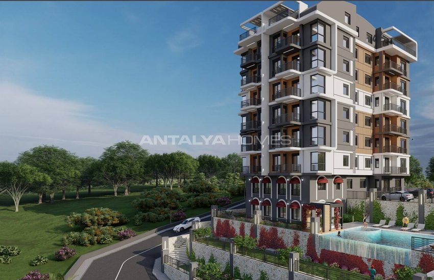 Appartements Dans Un Complexe Avec Piscine À Antalya Kepez 12