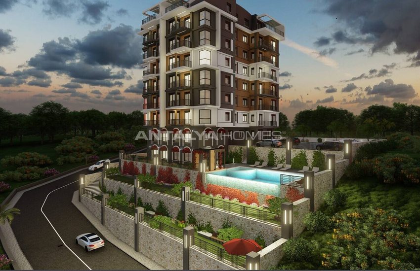 Appartements Dans Un Complexe Avec Piscine À Antalya Kepez 3