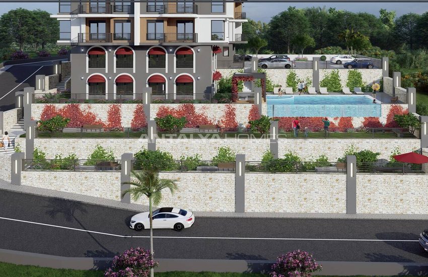 Appartements Dans Un Complexe Avec Piscine À Antalya Kepez 10