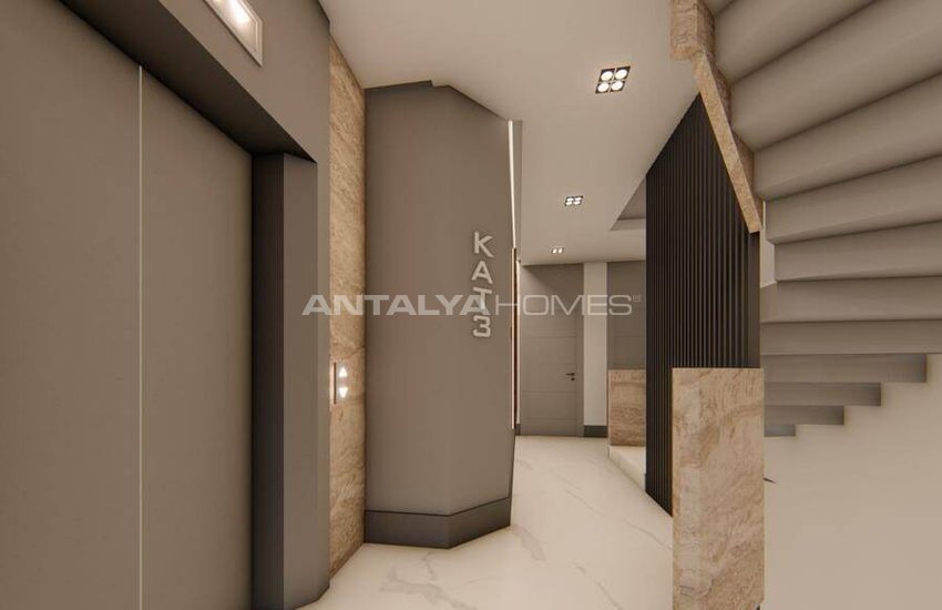 Appartements Dans Un Projet Avec Parking Intérieur À Antalya 15