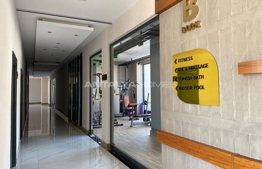 Furnished Flat with Rich Communal Amenities in Alanya 13
