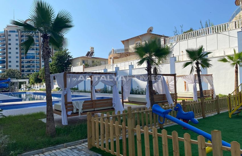Furnished Flat with Rich Communal Amenities in Alanya 10