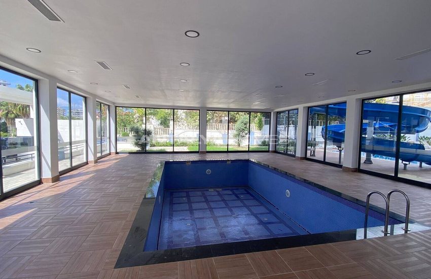 Furnished Flat with Rich Communal Amenities in Alanya 17