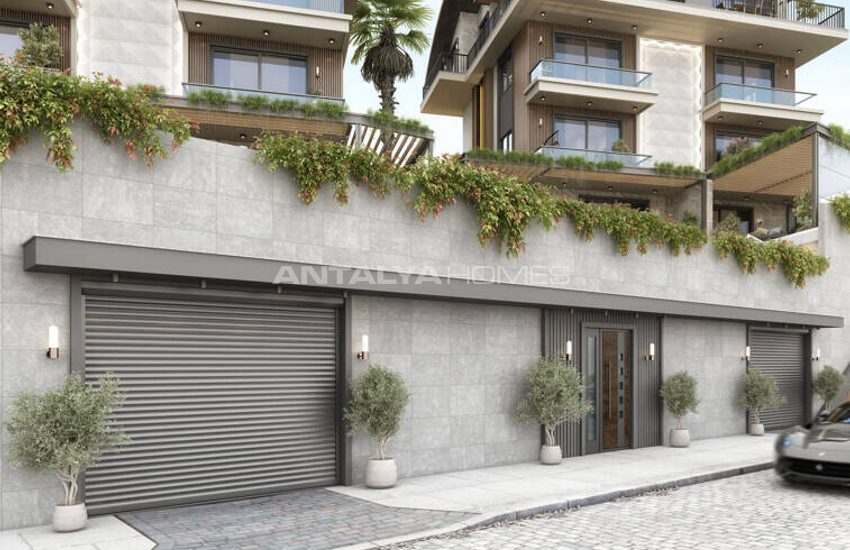 Alanya'da Deniz ve Şehir Manzaralı Dubleks Gayrimenkuller 5