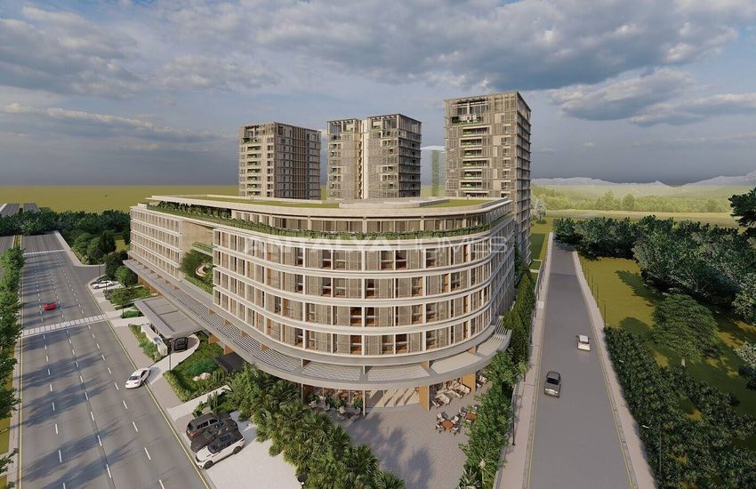 Real Estate in Project with Hotel Room Concept in Antalya Altintas 1