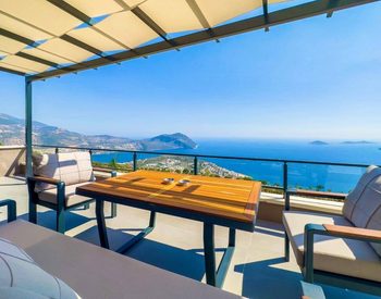 Huizen Met Uitzicht Op Zee En 4 Slaapkamers In Antalya Kalkan 1