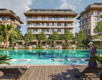 Appartementen In Een Complex Met Voorzieningen In Oba Alanya 3