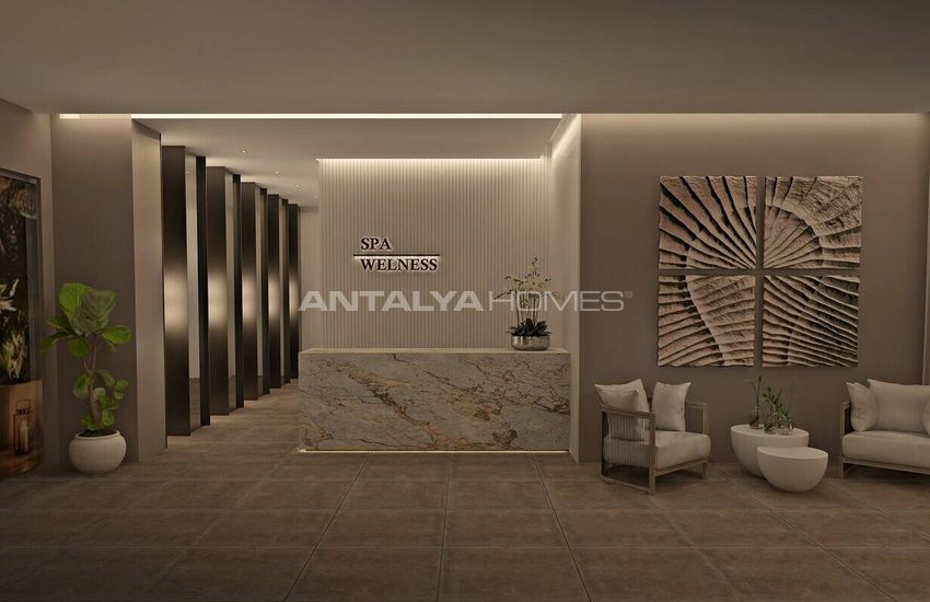 Alanya Mahmutlar'da Zengin Olanaklar Sunan Sitede Daireler 13