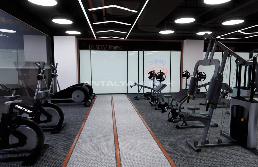 Alanya Mahmutlar'da Zengin Olanaklar Sunan Sitede Daireler 14