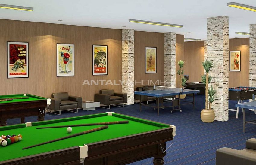 Alanya Mahmutlar'da Zengin Olanaklar Sunan Sitede Daireler 16