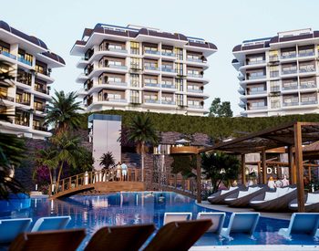 Appartementen Met Bergzicht In Een Project In Kargicak Alanya 3