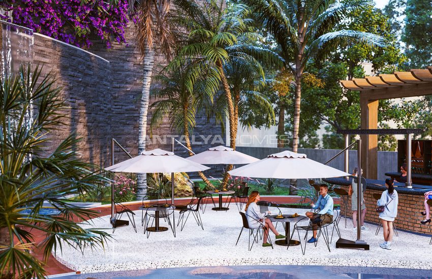 Alanya Kargıcak'ta Otel Konseptli Projede Dağ Manzaralı Daireler 14