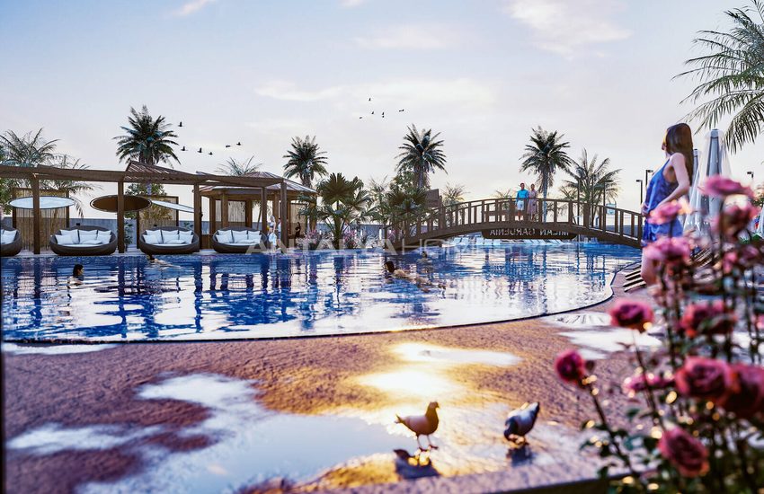 Alanya Kargıcak'ta Otel Konseptli Projede Dağ Manzaralı Daireler 11