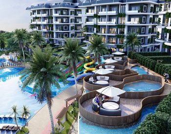 Appartementen Met Bergzicht In Een Project In Kargicak Alanya 1