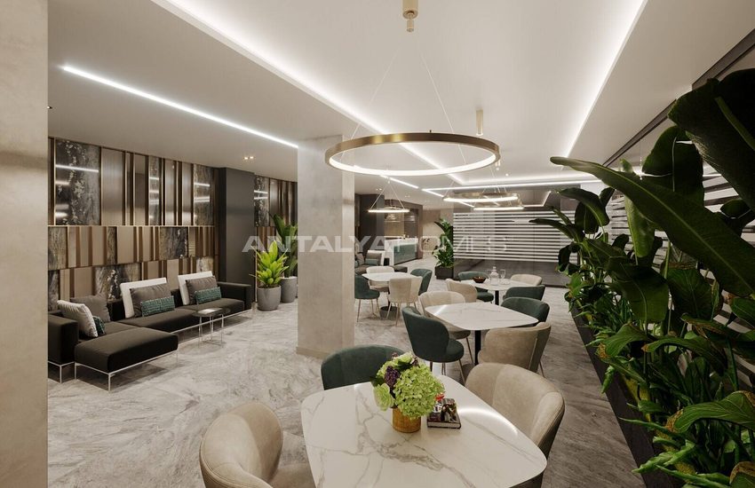 Alanya Kargıcak'ta Otel Konseptli Projede Dağ Manzaralı Daireler 16