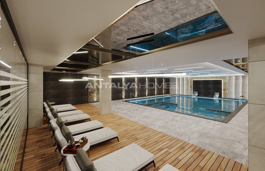 Alanya Kargıcak'ta Otel Konseptli Projede Dağ Manzaralı Daireler 17