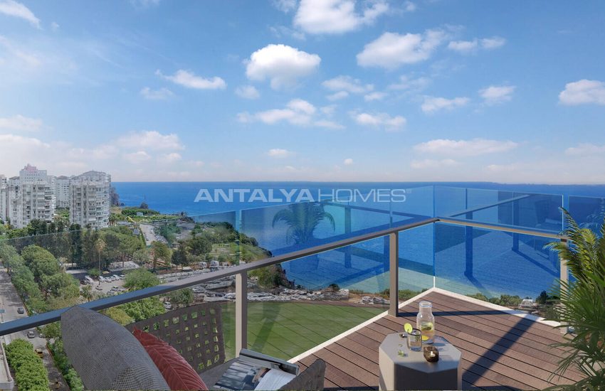 3-bedroom Sea View Flats Near Amenities in Muratpasa Antalya 4