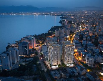 3-bedroom Sea View Flats Near Amenities in Muratpasa Antalya 1