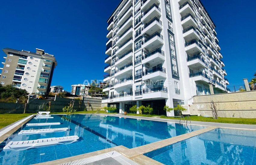 Chic Flats in a Complex with Rich Amenities in Alanya Avsallar 1