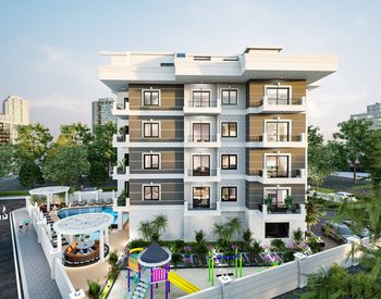 Appartementen In Een Complex Met Natuurlijke Omgeving In Alanya Oba 3