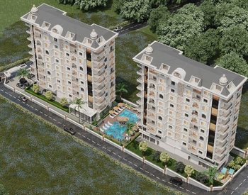 Properties in a Complex with Pool in Alanya Mahmutlar 2