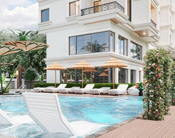 Properties in a Complex with Pool in Alanya Mahmutlar 3