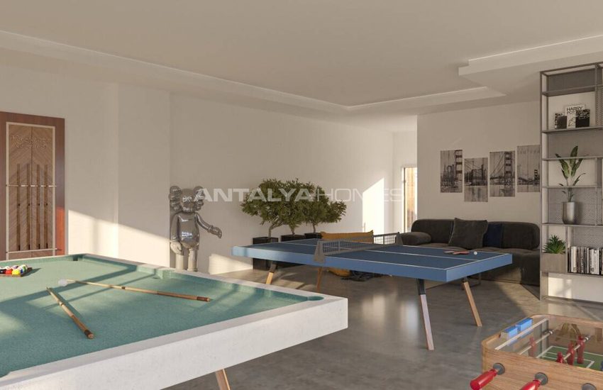 Properties in a Complex with Pool in Alanya Mahmutlar 11