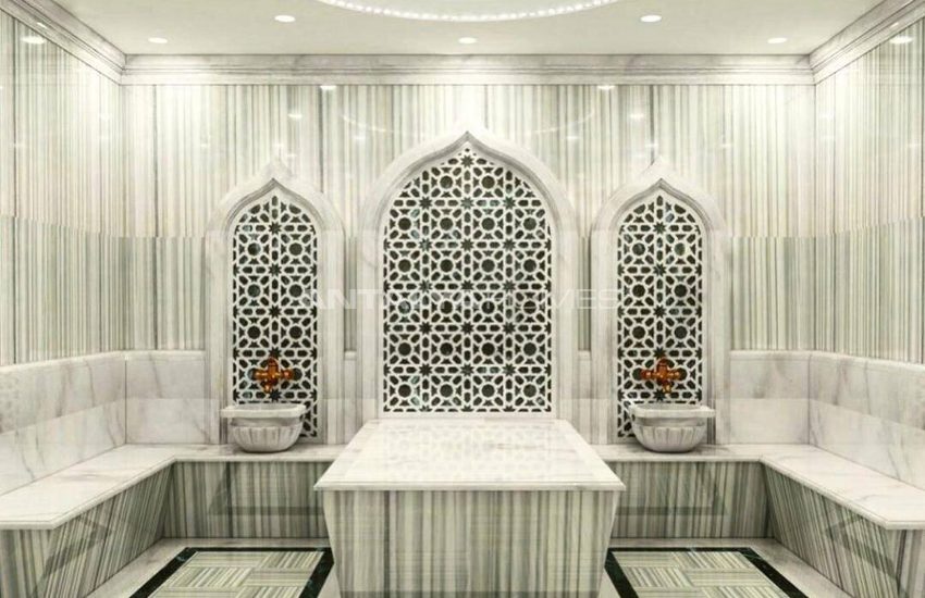 Properties in a Complex with Pool in Alanya Mahmutlar 9