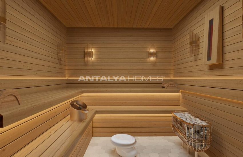Properties in a Complex with Pool in Alanya Mahmutlar 10
