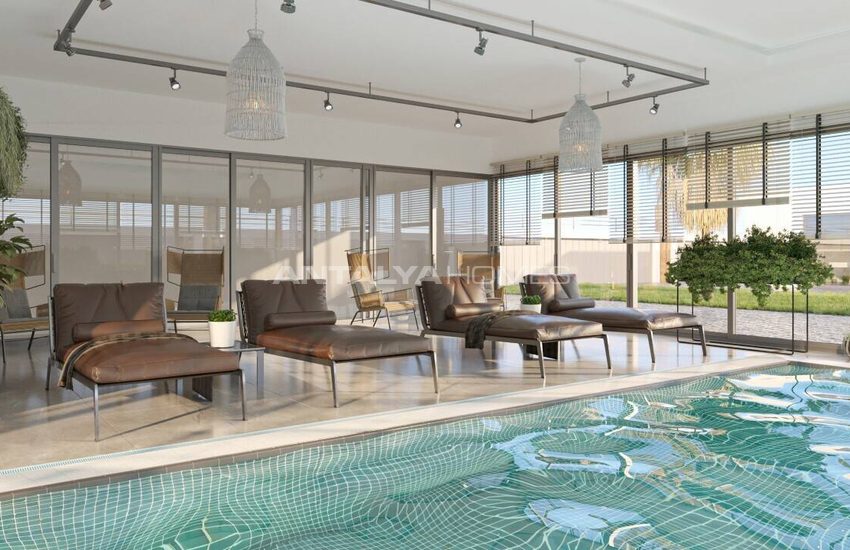 Properties in a Complex with Pool in Alanya Mahmutlar 8