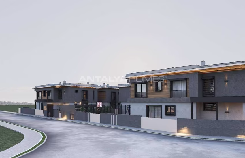 فلل بتصميم أنيق في مجمع في أنطاليا دوشمألتي 6