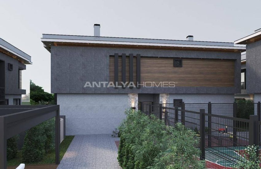 Villas Au Design Élégant Dans Un Complexe À Antalya Dosemealti 7