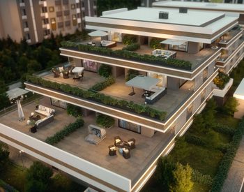 Flats with Private Gardens and Balconies in Aksu Antalya 2