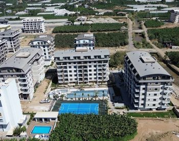 Flats in a 3-block Complex with Amenities in Alanya 3