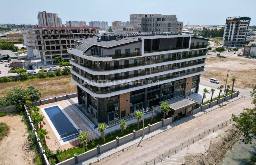 Antalya Konyaaltı'nda Hastaneye Yakın Vista Concept'te Daireler 3