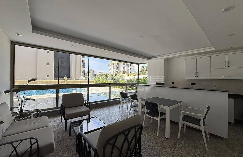 Ready-to-move Flat in a Complex with Pool in Alanya Avsallar 10