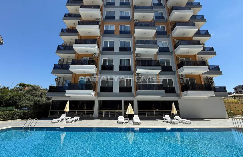 Ready-to-move Flat in a Complex with Pool in Alanya Avsallar 1