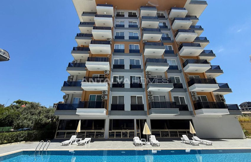 Ready-to-move Flat in a Complex with Pool in Alanya Avsallar 5