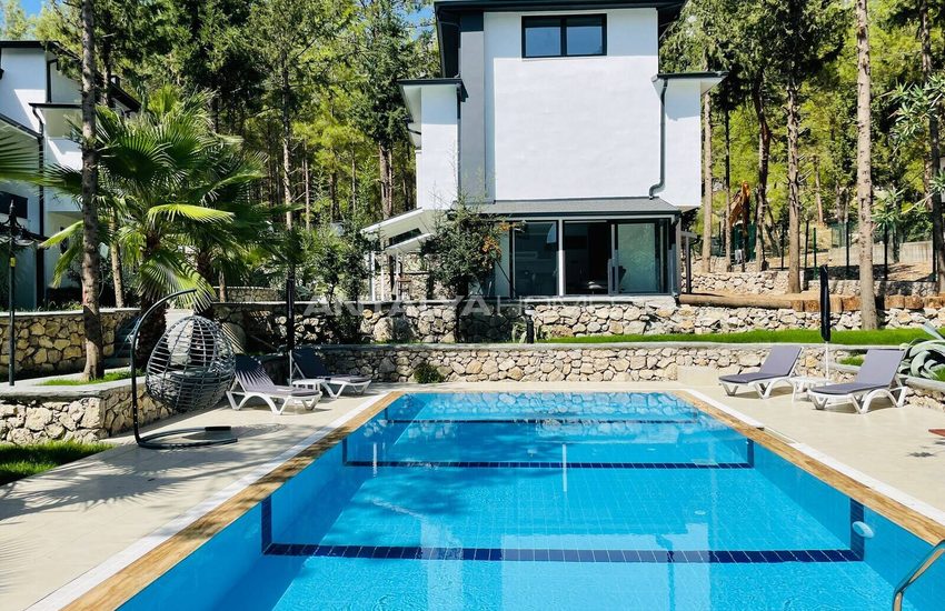 Maison Jumelée Dans Un Complexe Avec Piscine À Antalya Kemer 7