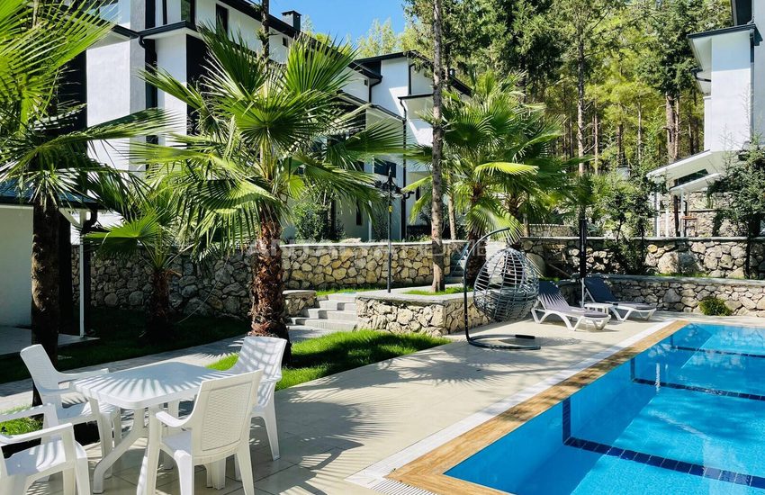 Maison Jumelée Dans Un Complexe Avec Piscine À Antalya Kemer 12