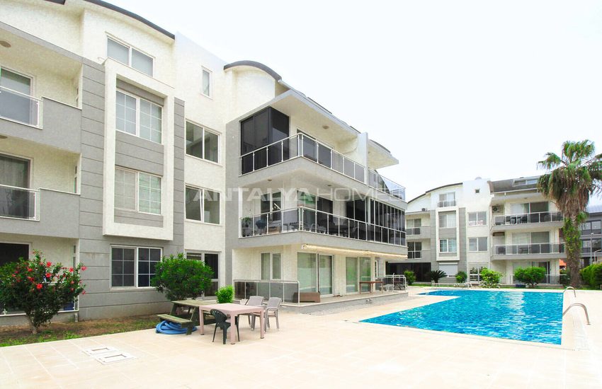 1-schlafzimmer-wohnung In Einem Komplex Mit Pool In Belek Antalya