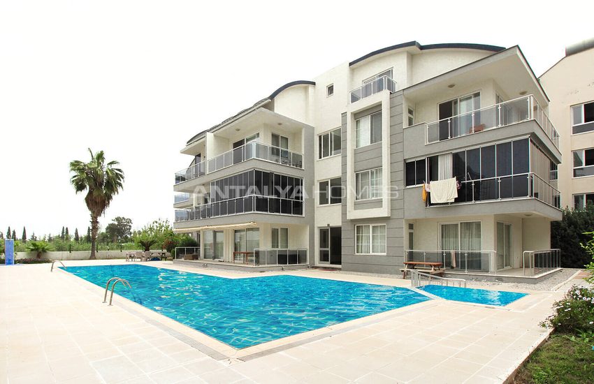1-schlafzimmer-wohnung In Einem Komplex Mit Pool In Belek Antalya 3