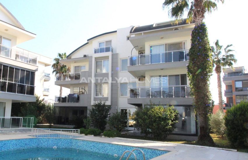 1-schlafzimmer-wohnung In Einem Komplex Mit Pool In Belek Antalya 2