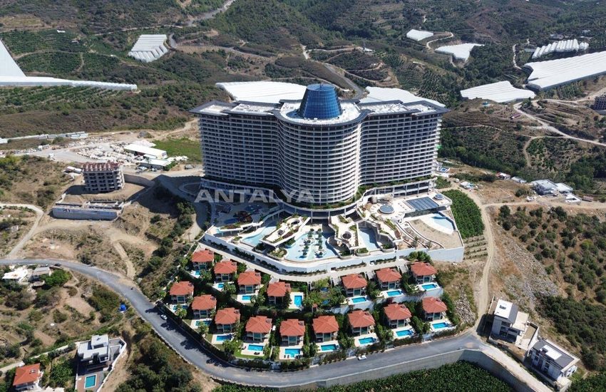 Fastigheter I Ett Komplex Med Vattenpark I Alanya Kargicak