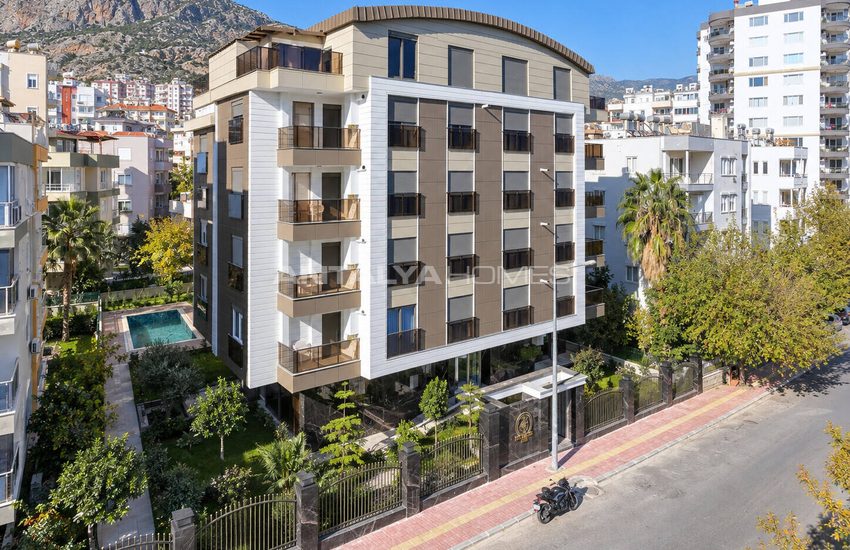 Wohnungen In Einem Komplex Mit Pool In Konyaalti Antalya 1