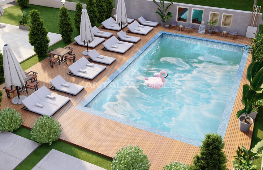 Mountain-view Flats in a Complex with Pool in Konyaalti Antalya 9