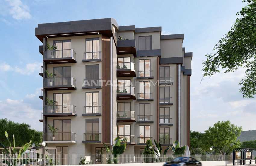 Mountain-view Flats in a Complex with Pool in Konyaalti Antalya 7