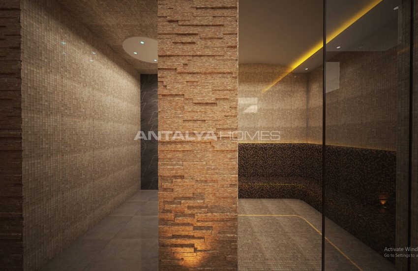 Alanya Oba'da Denize Yakın Sitede Doğa Manzaralı Şık Daireler 30