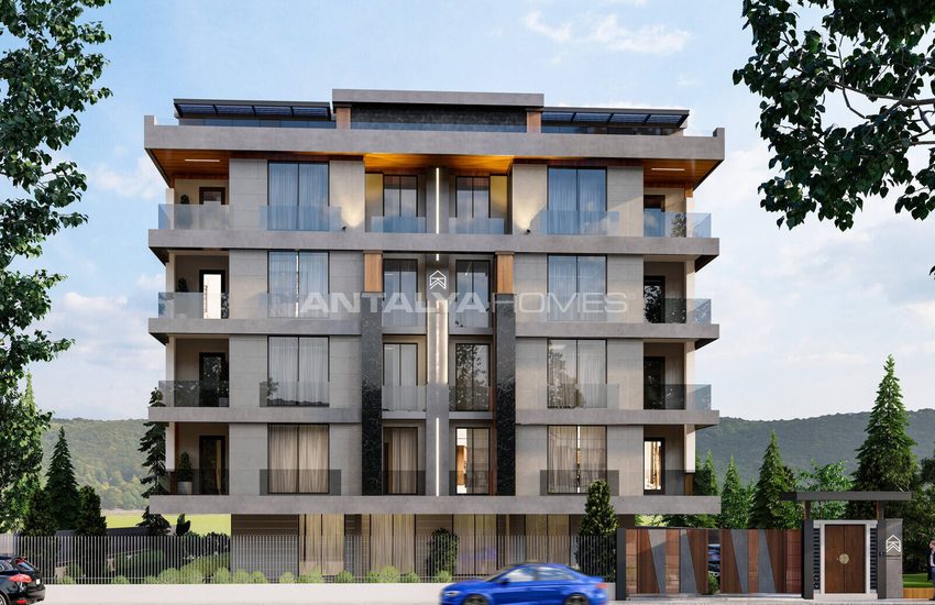 Complexe D'appartements Élégants Avec Piscine À Konyaaltı Antalya 1