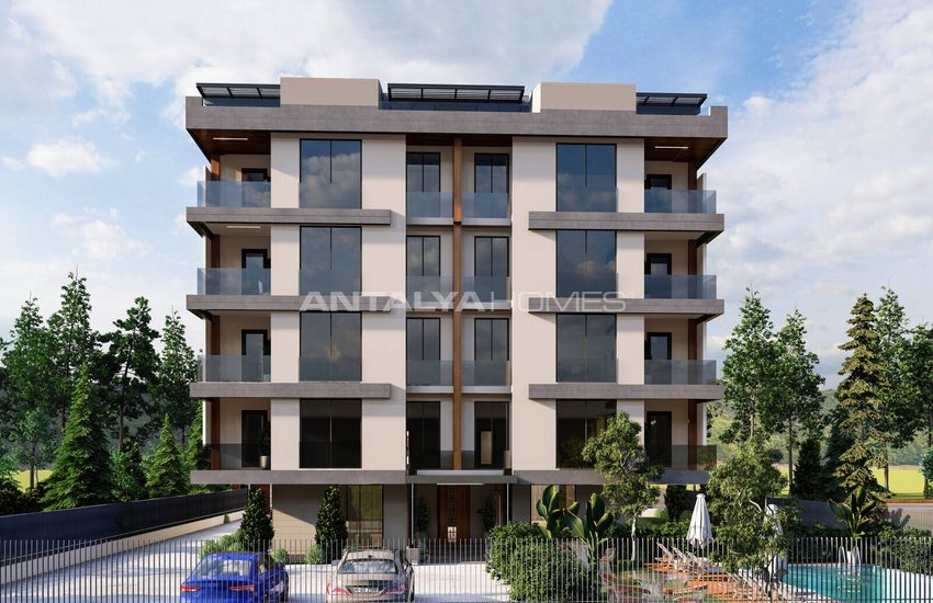 Complexe D'appartements Élégants Avec Piscine À Konyaaltı Antalya 3
